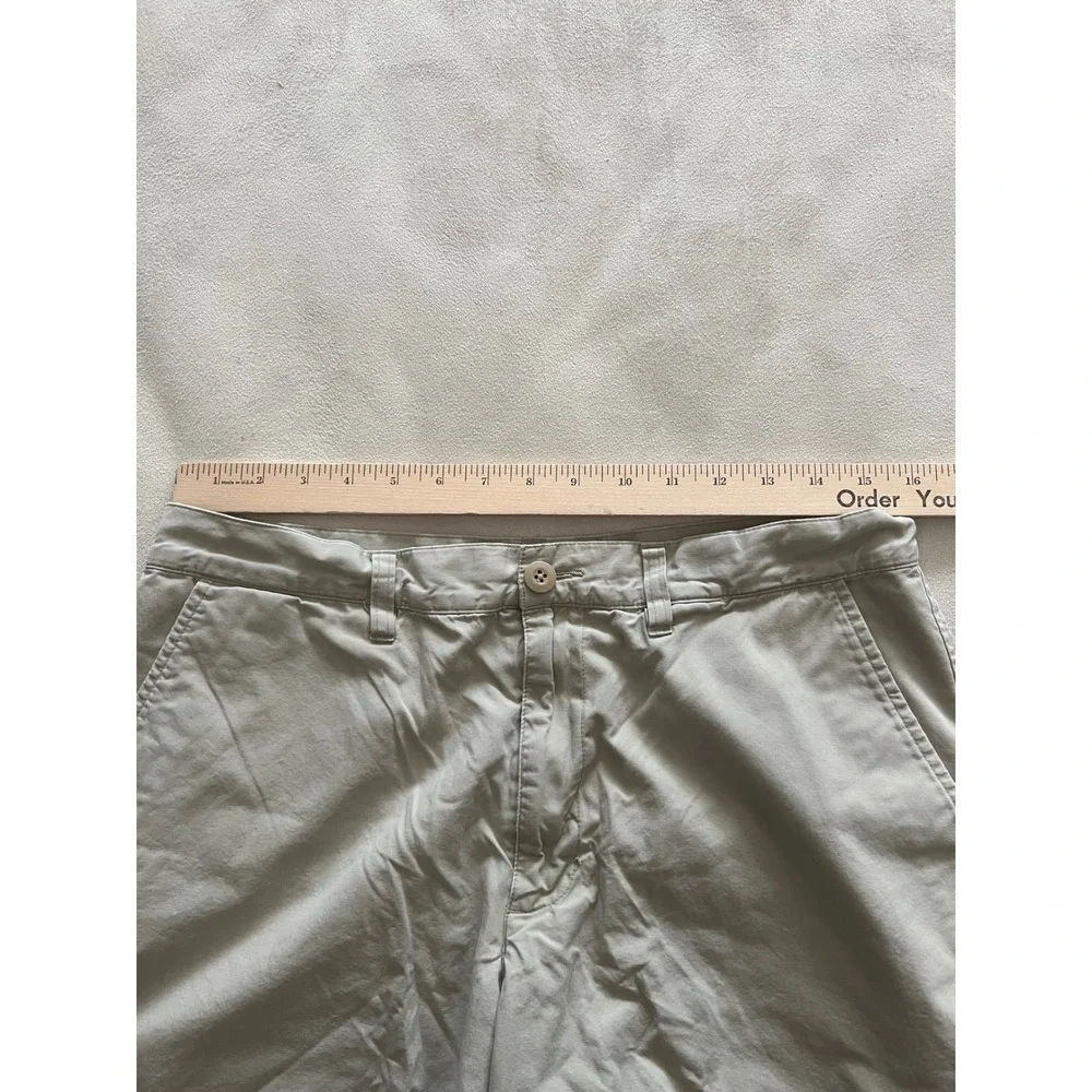Patagonia Mens Organic Cotton Canvas Shorts Khaki Tan Size 33 57672S8